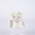 Sculptural Ceramic Vase — glazed ceramic vases decor, view 3