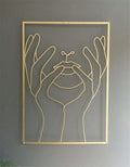 Line Art Panel — wall decor, view 2