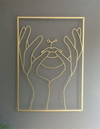 Line Art Panel — wall decor, view 2