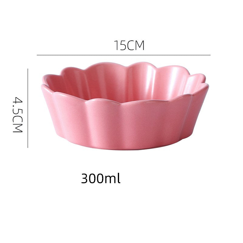 Scalloped Serving Bowl