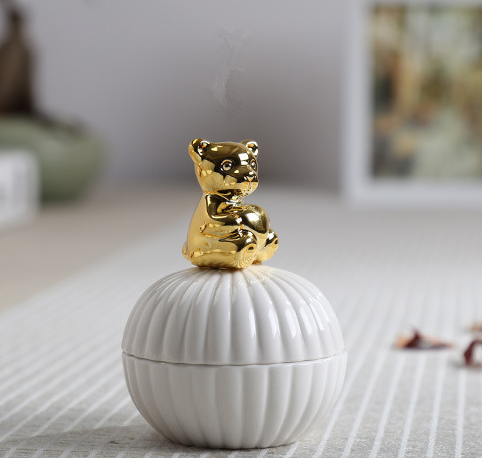 Animal-Lidded Jars, decorative sculpture, view 7