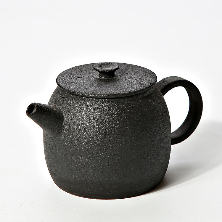 Matte Black Teapot — kitchen decor, view 1