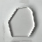 Cement Nordic Tray — cast cement trays decor, view 3
