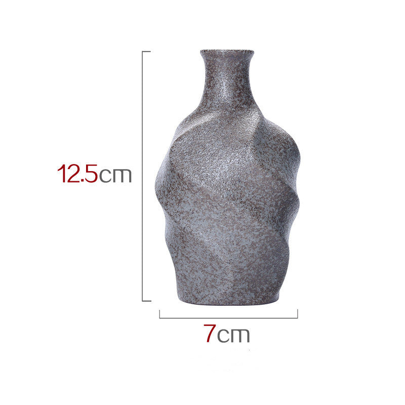 Dried-Flower Ceramic Vase — glazed ceramic vases decor, view 5