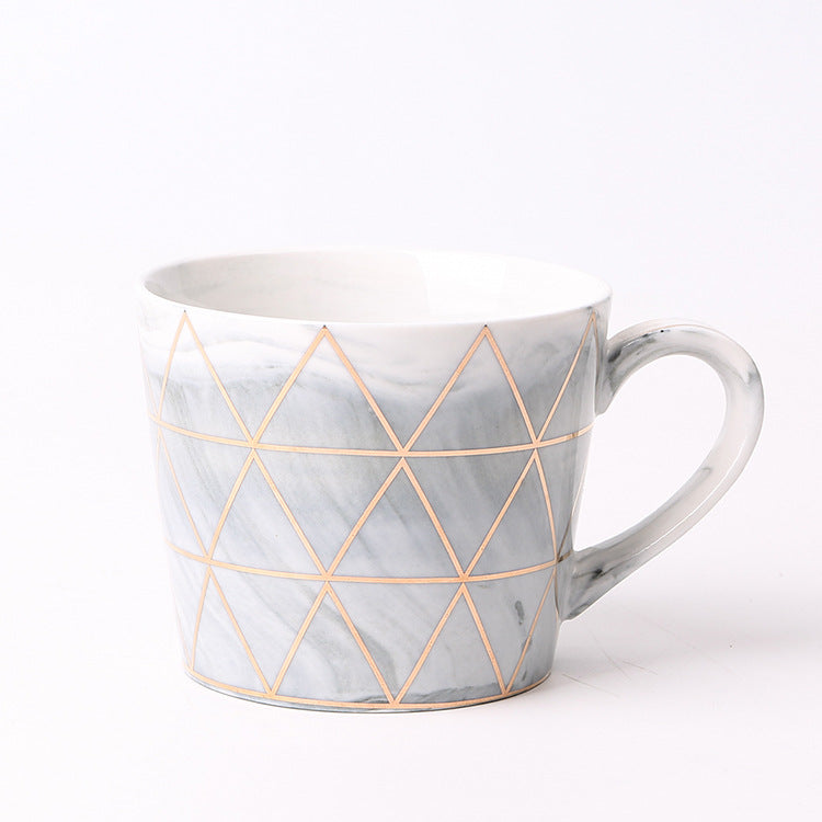 Faceted Ceramic Mug