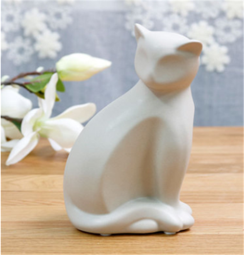 Seated Ceramic Cat