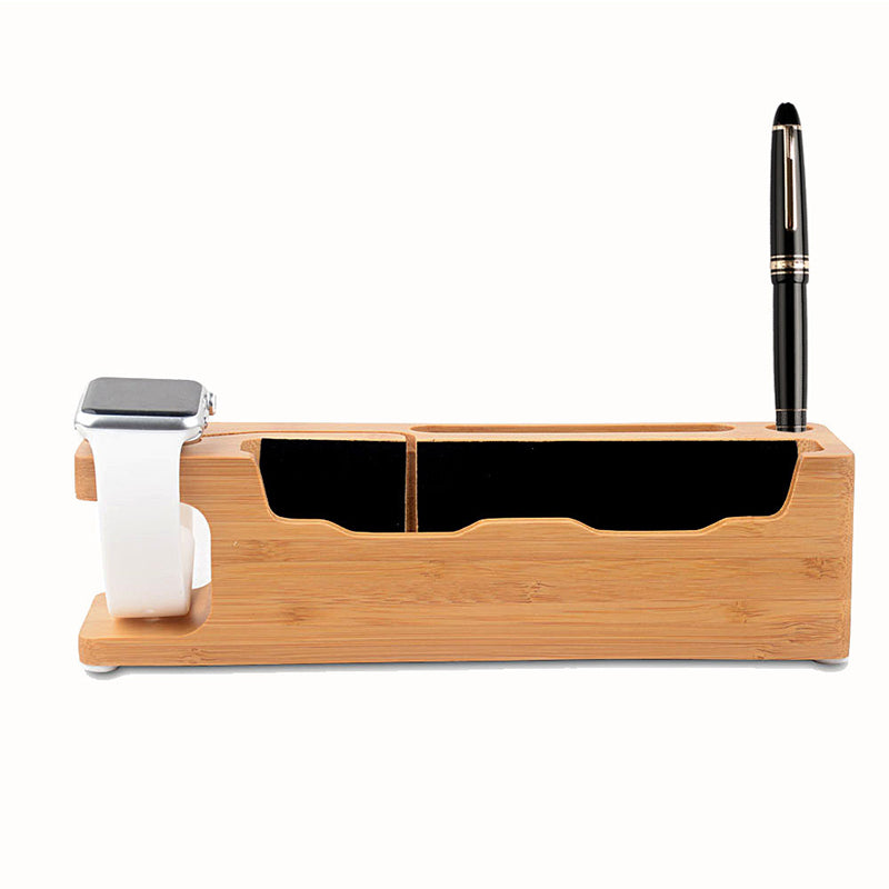 Wooden Charging Station — desk decor, view 2