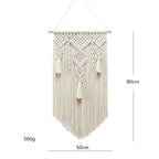 Woven Cotton Wall Tapestry — woven cotton wall decor, view 3