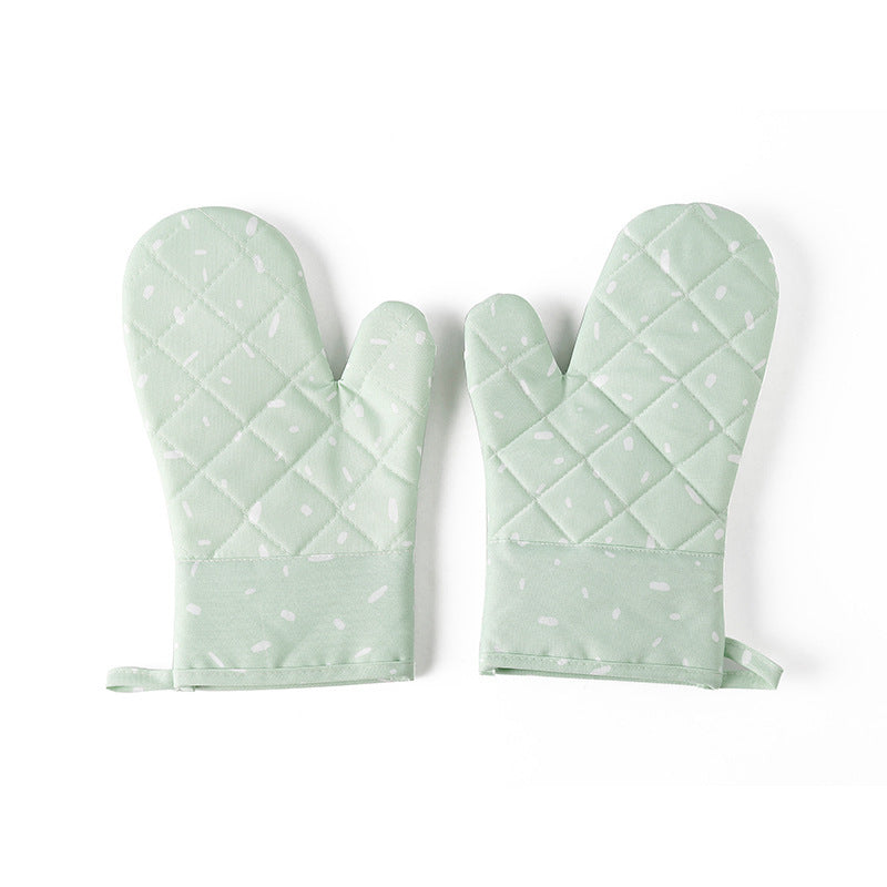 Quilted Cotton Oven Gloves, kitchen decor, view 3