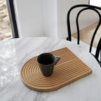 Arched Wooden Tray — decorative tray