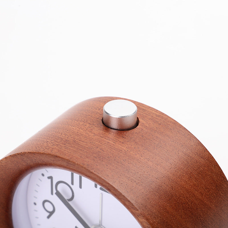 Beech Desk Clock — desk decor, view 2