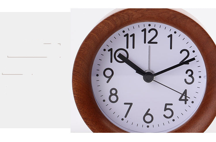 Beech Desk Clock — desk decor, view 7