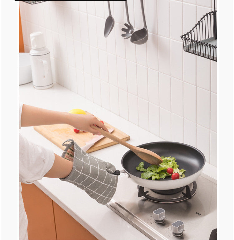 Herringbone Oven Gloves — kitchen decor, view 8