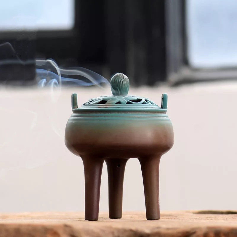 Tripod Censer — incense holder, view 1