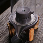 Handmade Waterfall Incense Burner — glazed ceramic incense decor, view 6