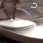 Zen Sandalwood Burner — glazed ceramic incense decor, view 5