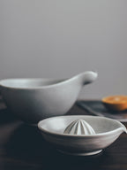 Ceramic Citrus Reamer — kitchen decor, view 1
