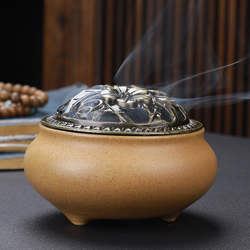 Celadon Incense Bowl — incense holder, view 2