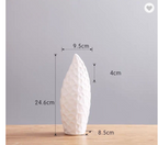 Textured Coral Vase — ceramic vase, view 2