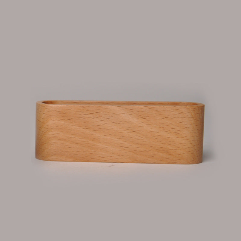 Walnut Note Box — desk decor, view 4