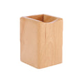 Walnut & Oak Pen Cubes — solid wood desk decor, view 3