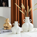 Nordic Body Ceramic Vase — glazed ceramic vases decor, view 3