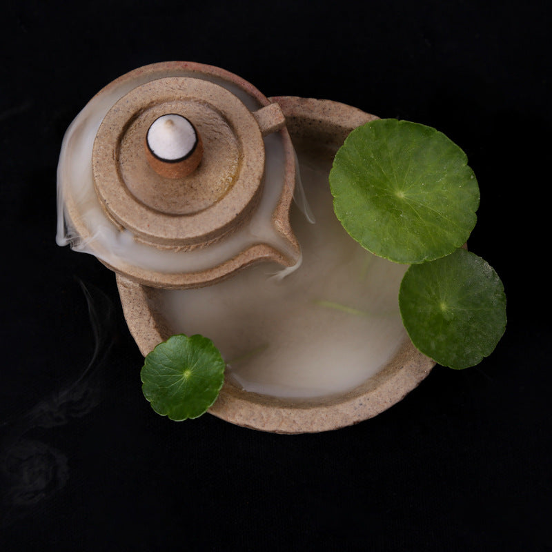 Backflow Incense Plate — incense holder, view 1