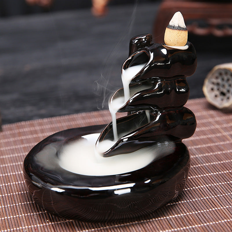 Backflow Incense Plate, incense holder, view 4