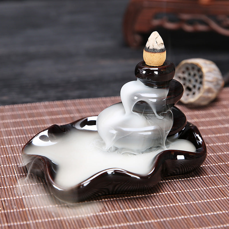 Backflow Incense Plate, incense holder, view 3
