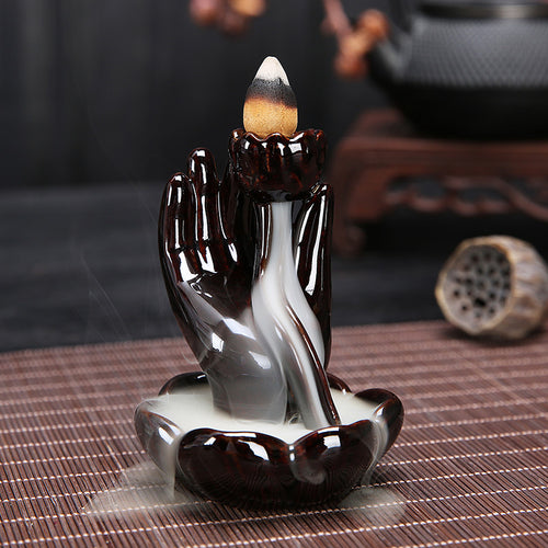 Backflow Incense Plate — incense holder, view 2