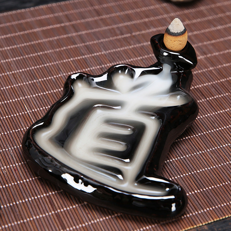 Backflow Incense Plate