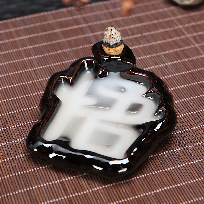 Backflow Incense Plate