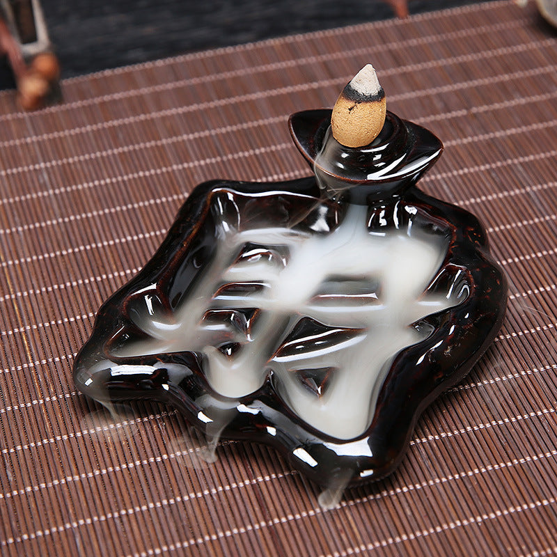 Backflow Incense Plate