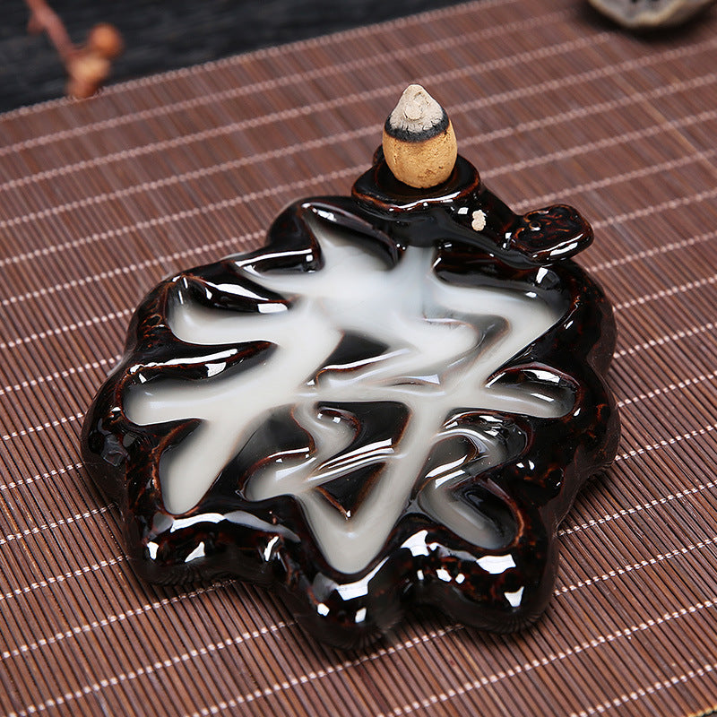 Backflow Incense Plate