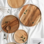 Japanese Wooden Tray — solid wood trays decor, view 8