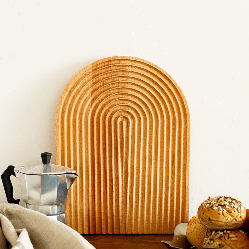 Arched Wooden Tray — decorative tray