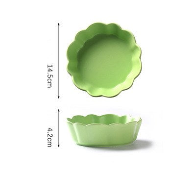 Scalloped Serving Bowl