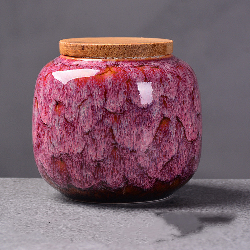 Sealed Ceramic Canister, kitchen decor, view 1