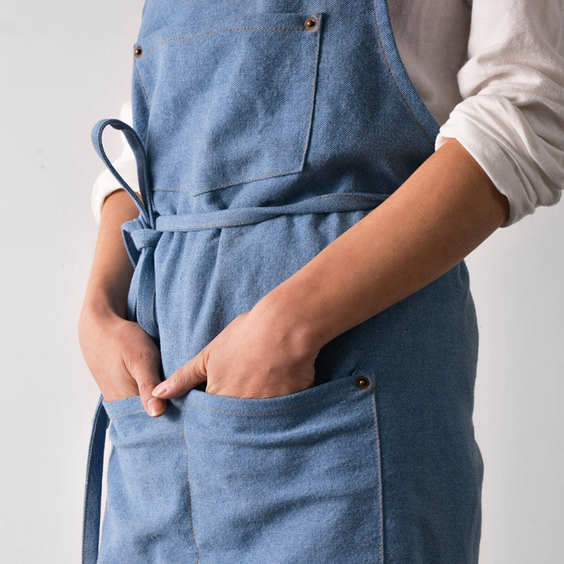Denim Work Apron — kitchen decor, view 1