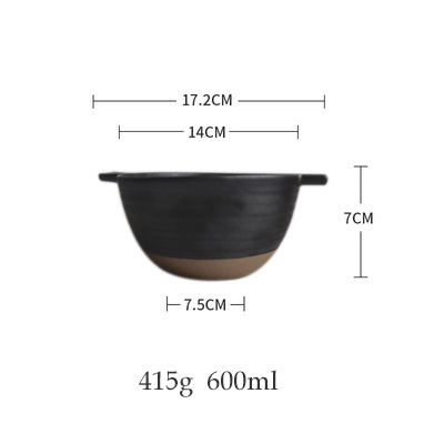 Amphora Stoneware Bowl — kitchen decor, view 6