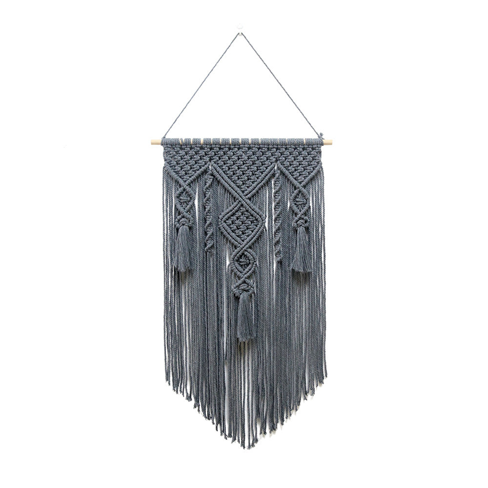 Woven Cotton Wall Tapestry — woven cotton wall decor, view 2