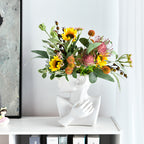 Portrait Ceramic Vase — glazed ceramic vases decor, view 4