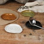 Ceramic Spoon Rest — kitchen decor, view 2