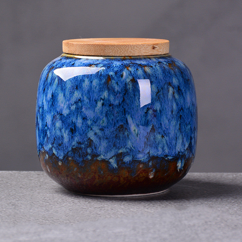 Sealed Ceramic Canister, kitchen decor, view 7