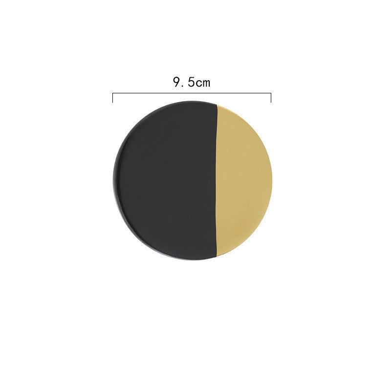 Black and Gold Coasters