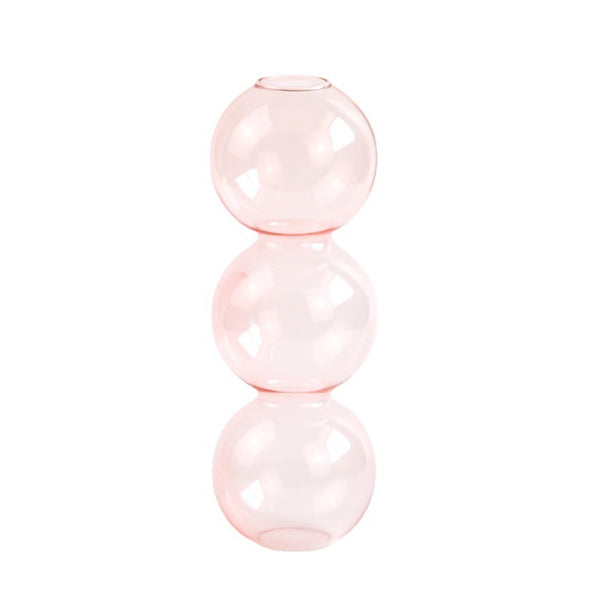 Stacked Bubble Glass Vase — vases decor, view 1