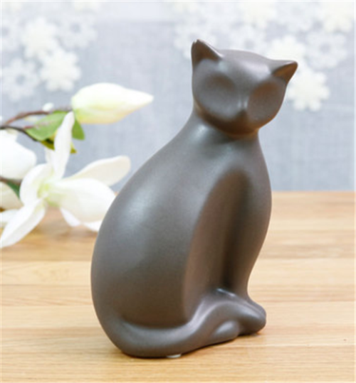 Seated Ceramic Cat
