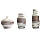 Vintage Ceramic Vase — glazed ceramic vases decor, view 8