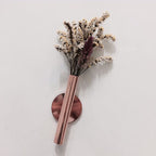 Brass Wall Bud Vase — wall decor, view 7