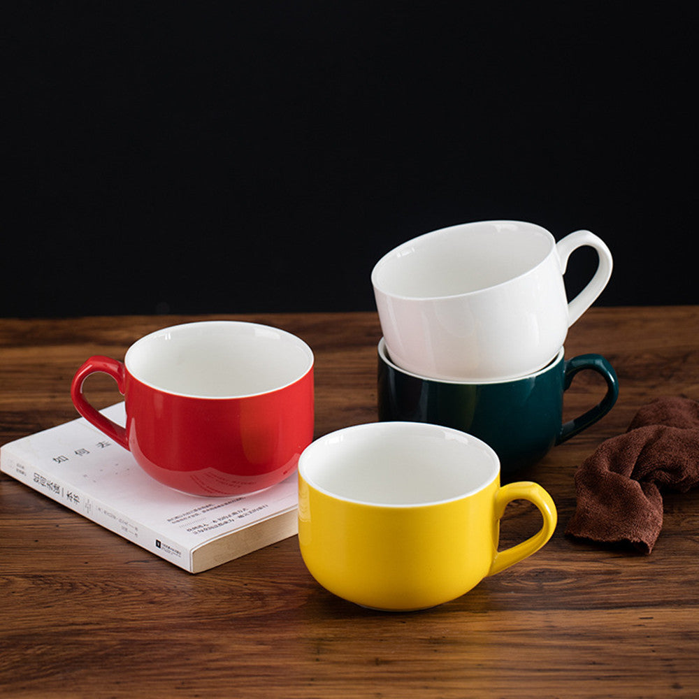 Large Marbled Mug — kitchen decor, view 3